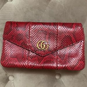 Limited Edition Gucci Python Two-Sided Bag